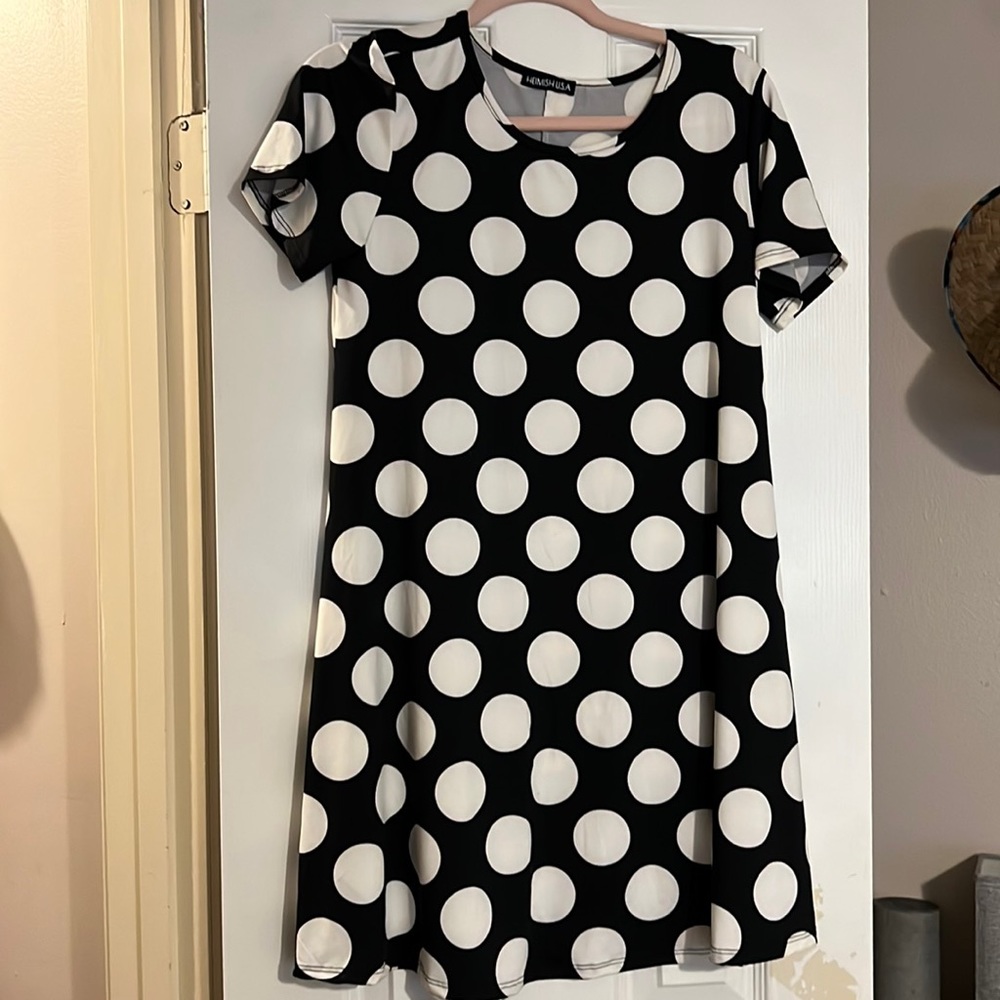 Small polka dot dress